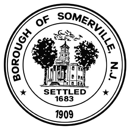Borough of Somerville, N.J. Seal - Settled 1683, Incorporated 1909