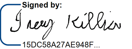 Signature: Iney Killian