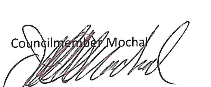 Councilmember Mocha Signature