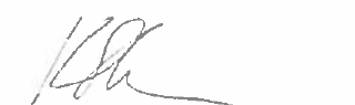 Handwritten signature above the Clerk/Administrator signature line