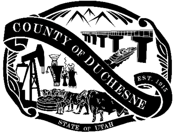 County of Duchesne State of Utah Seal