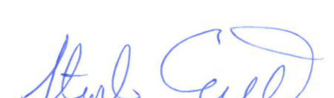 Signature of Commissioner of Health