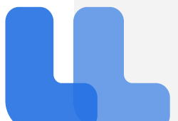 Decorative blue icon