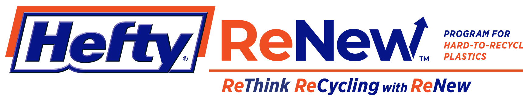 Hefty ReNew - ReThink Recycling with ReNew - Program for Hard-To-Recycle Plastics