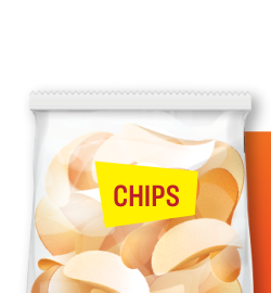 Chip bag icon