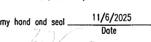Surveyor Signature