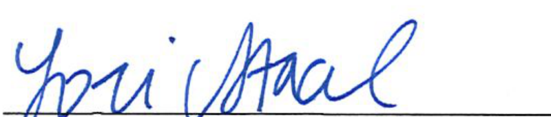 Signature of Clerk of Council