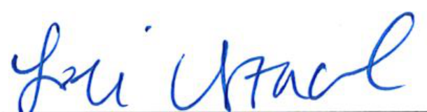 Signature of Lori Stacel, Clerk of Council
