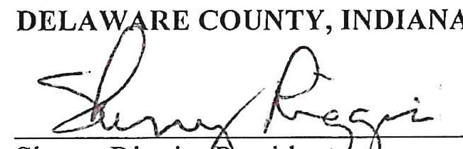 Signature of Sherry Riggin