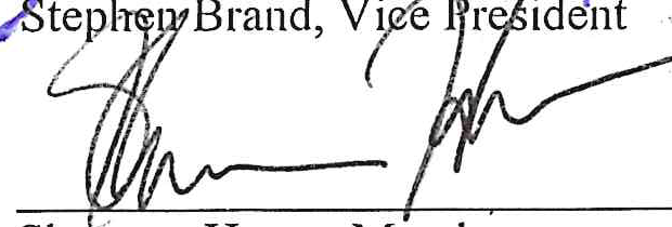 Signature of Shannon Henry