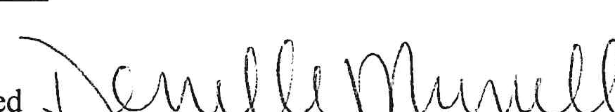 Signature of Plan Commission official