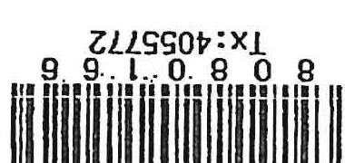 Document barcode and parcel tracking identifier