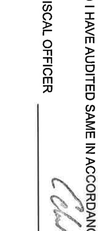 Fiscal Officer Signature