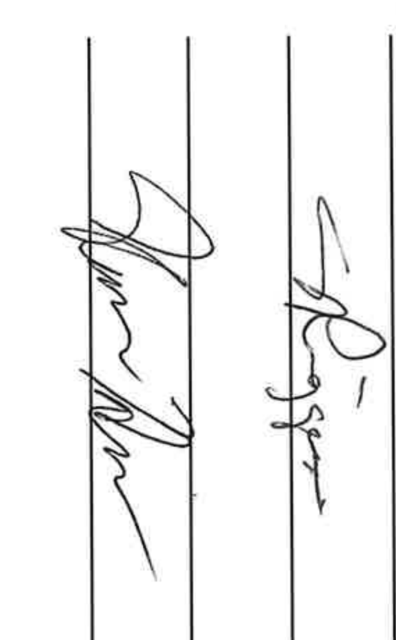 Signatures of Board Members on Voucher Allowance Form
