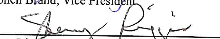 Signature of Sherry Riggin