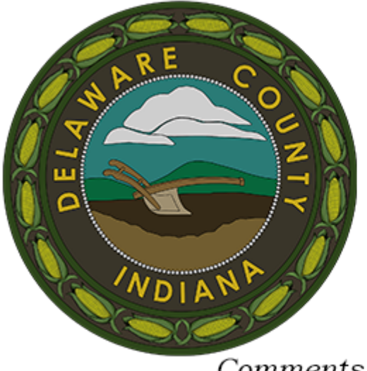 Delaware County Indiana Official Seal