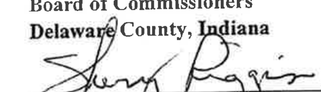 Handwritten signature of Sherry Riggin