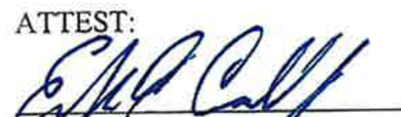 Handwritten signature of Edward E Carroll
