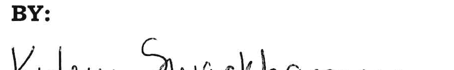 Kylene Swackhamer Signature