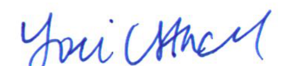 Signature of Clerk of Council