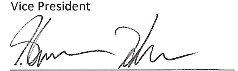 Signature of Shannon Henry