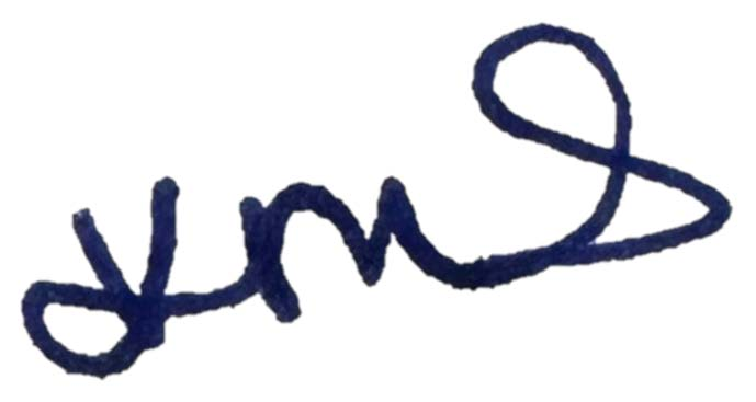 Signature of Katie Smiddy