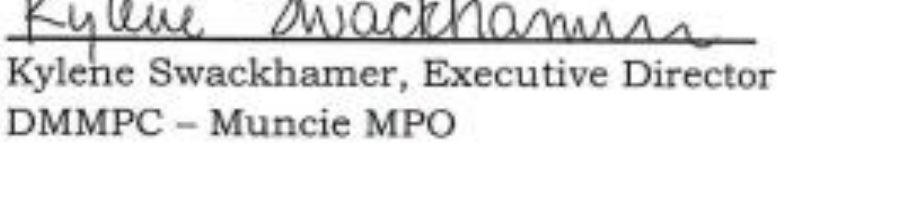 Signature of Kylene Swackhamer
