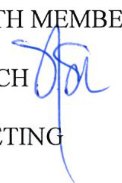 Signature of Norbert Klopsch