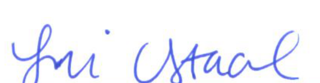 Signature of Clerk of Council Lori Stacel