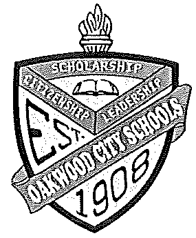Oakwood City Schools Logo 1908