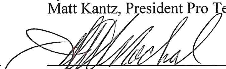Signature of Jim Mochal