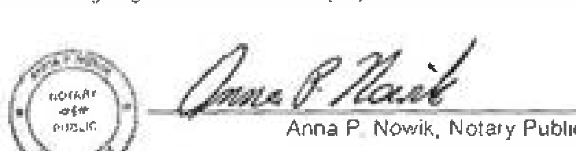 Notary Public Seal and Signature