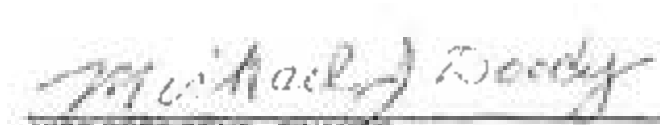 Signature of Michael J. Doody