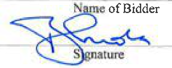 Signature of Vice President, Operations