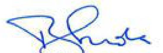 Signature of Thomas Shroba