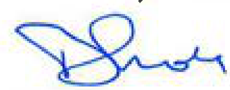 Signature of Thomas Shroba