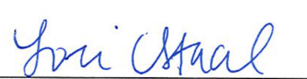 Signature of Clerk of Council