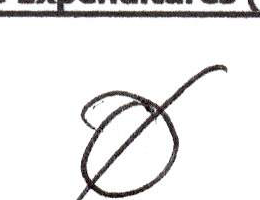 Slashed zero symbol for Box F