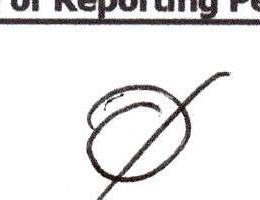 Slashed zero symbol for Box G