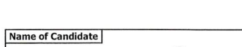 Handwritten candidate name: Jeffrey Brent Chuss
