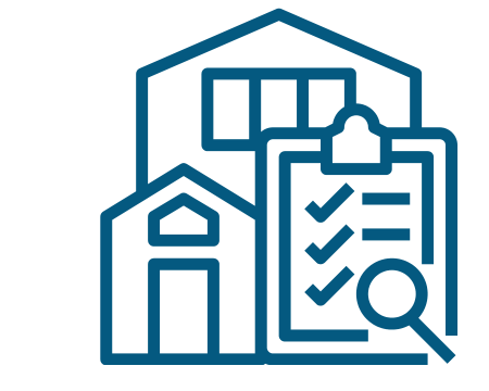 Home energy assessment icon