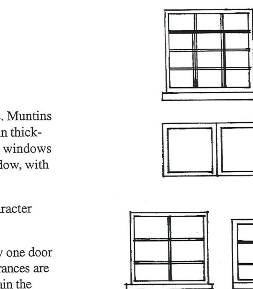 Commercial window illustrations