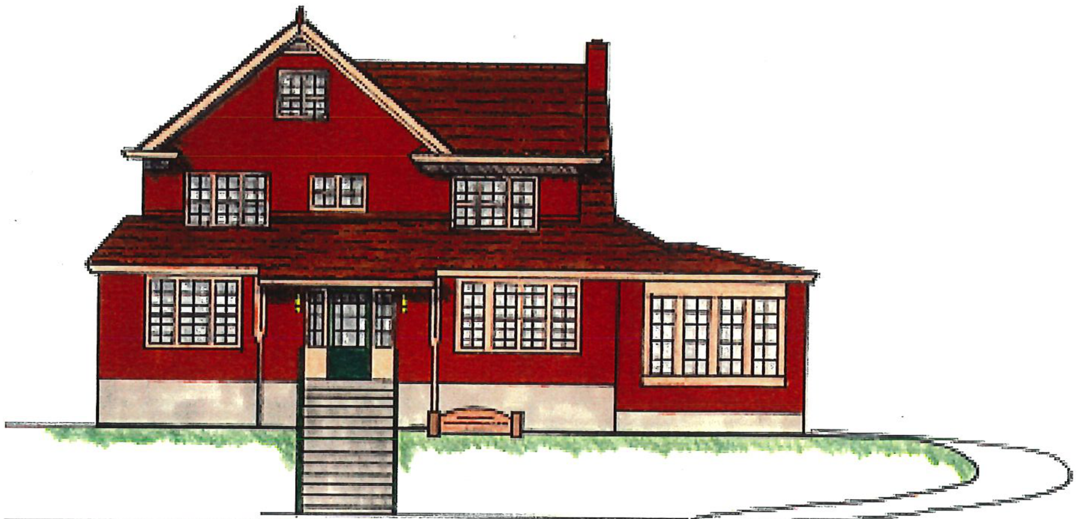 Single Residential prototype drawing - Neighborhood Business District
