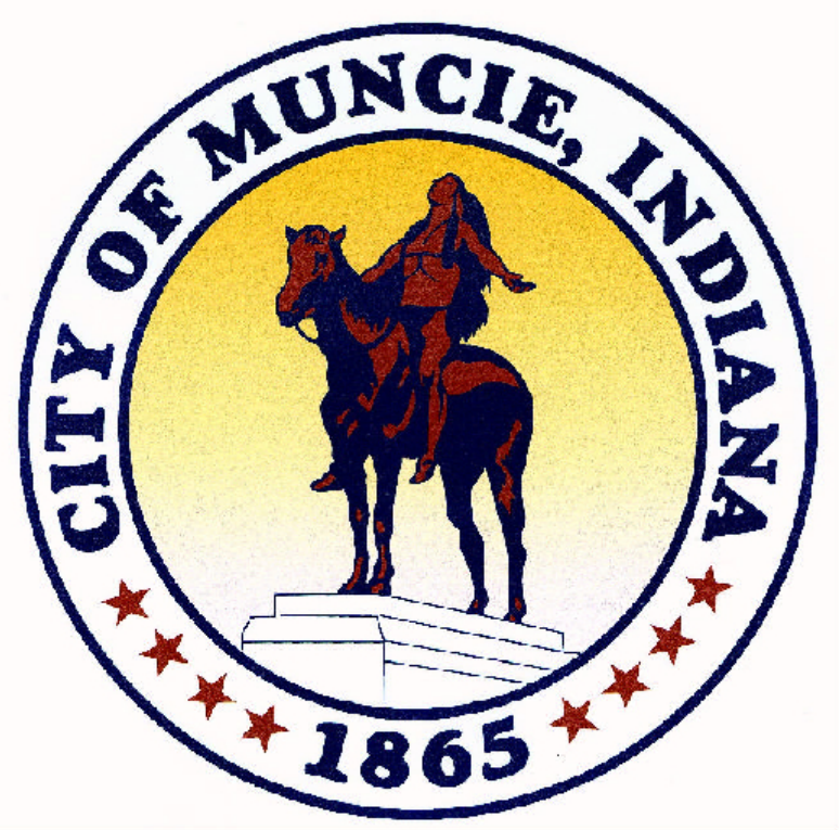 Official Seal of the City of Muncie, Indiana, established 1865
