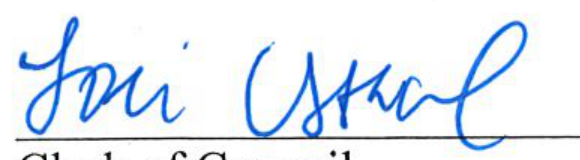 Signature of Lori Stacel