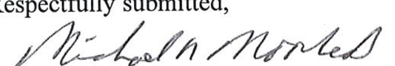 Signature of Michael N. Moorhead