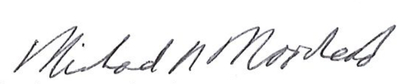 Signature of Michael N. Moorhead