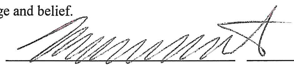 Signature of Monte Froehlich