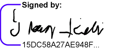 DocuSign Signature