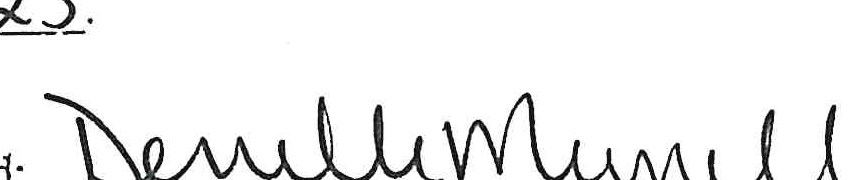 Official signature